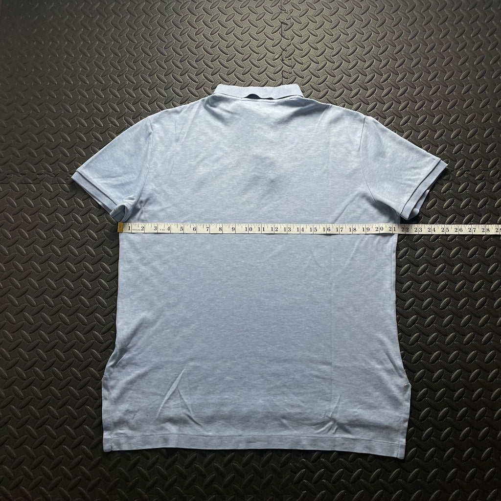 Ralph Lauren Light Blue Polo Shirt | Men’s Classic Fit M / 3605