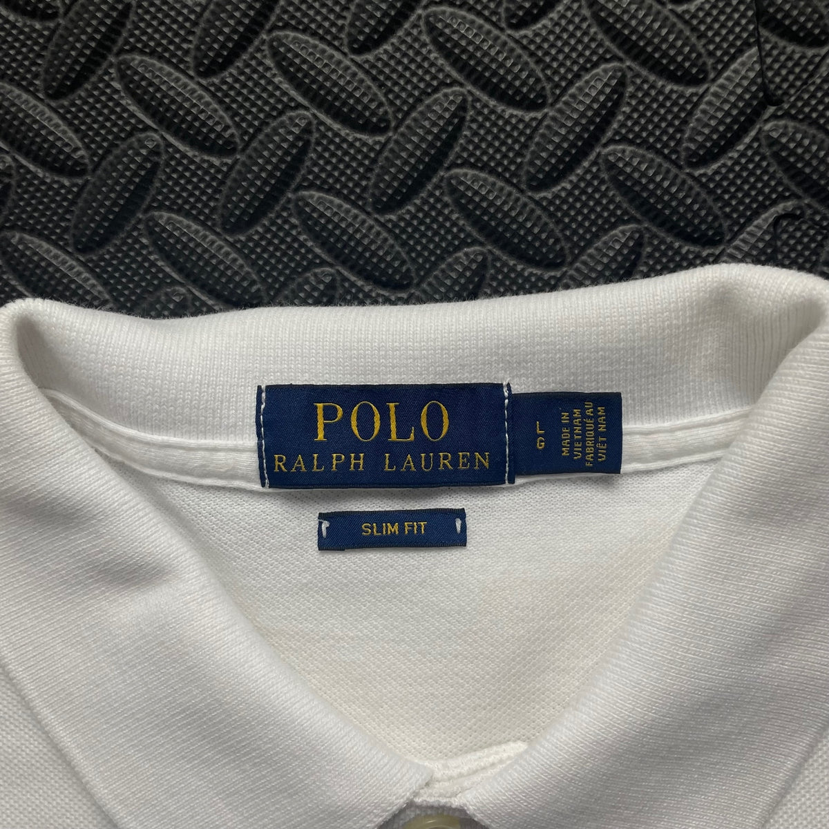 Ralph Lauren White Polo Shirt | Men’s Slim Fit L / 3648