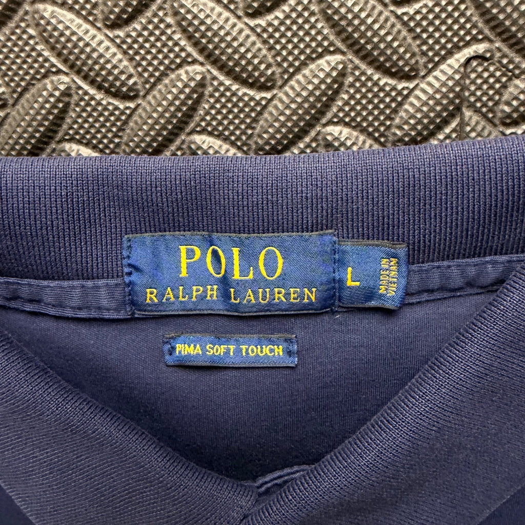 Ralph Lauren Navy Polo Shirt | Men’s Classic Fit L / 3850