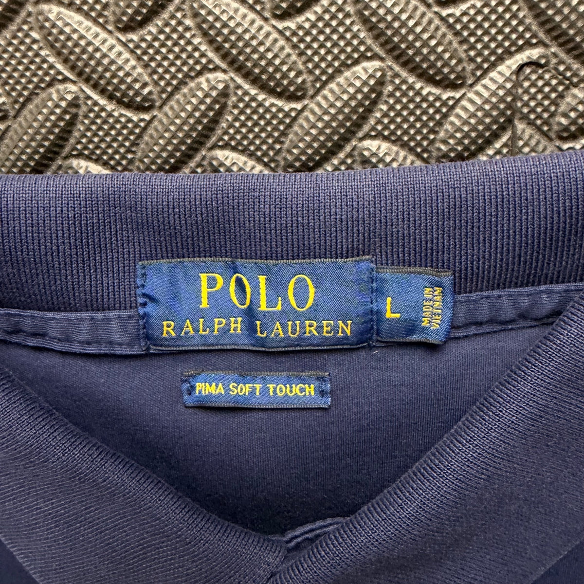 Ralph Lauren Navy Polo Shirt | Men’s Classic Fit L / 3850
