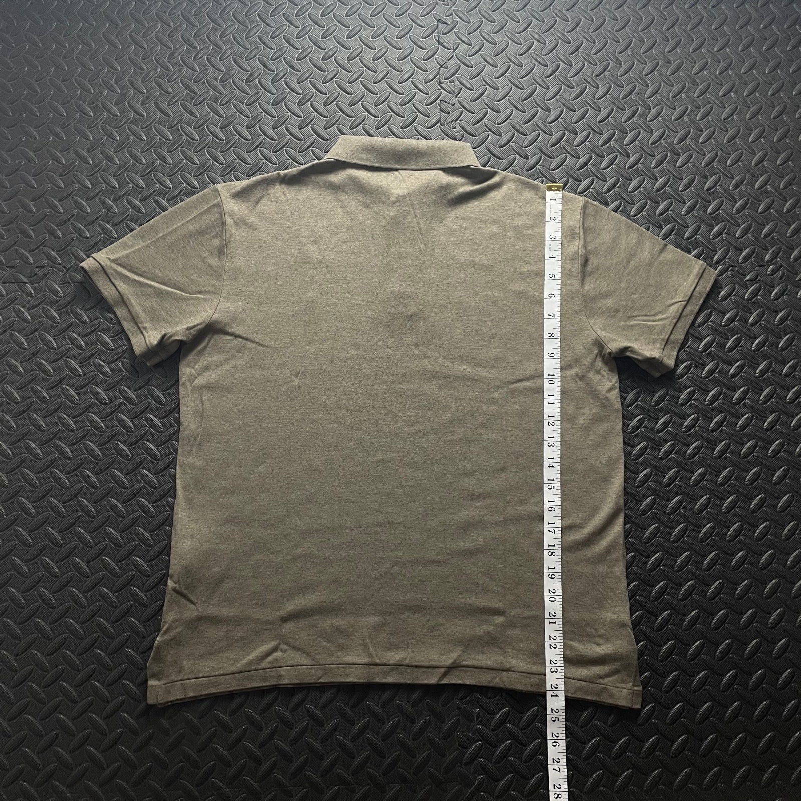 Ralph Lauren Brown Polo Shirt | Men’s Slim Fit L / 3416