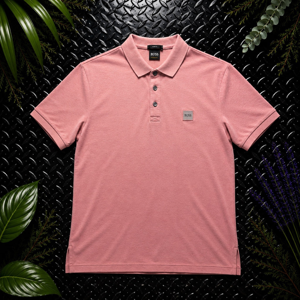Hugo Boss Pink Polo Shirt | Men’s Slim Fit L / 3084