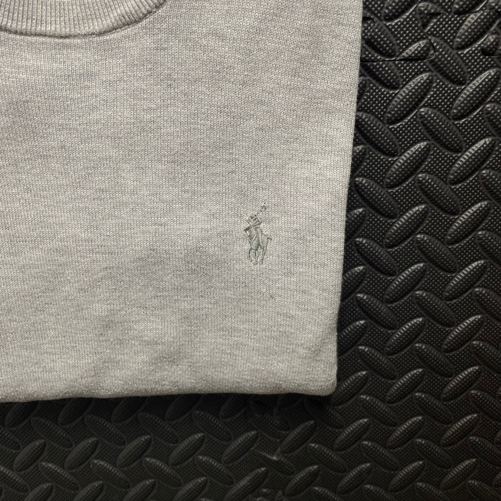 Ralph Lauren Grey Crewneck Jumper | Men’s Classic Fit XS / 3679