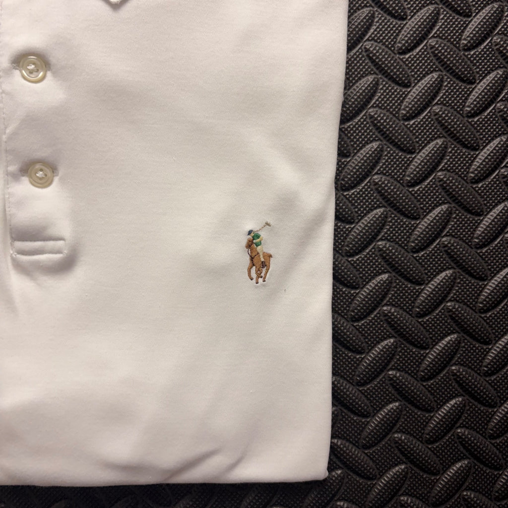 Ralph Lauren White Polo Shirt | Men’s Classic Fit S / 3803