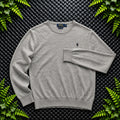 Ralph Lauren Grey Crewneck Jumper | Men’s Classic Fit L / 3781