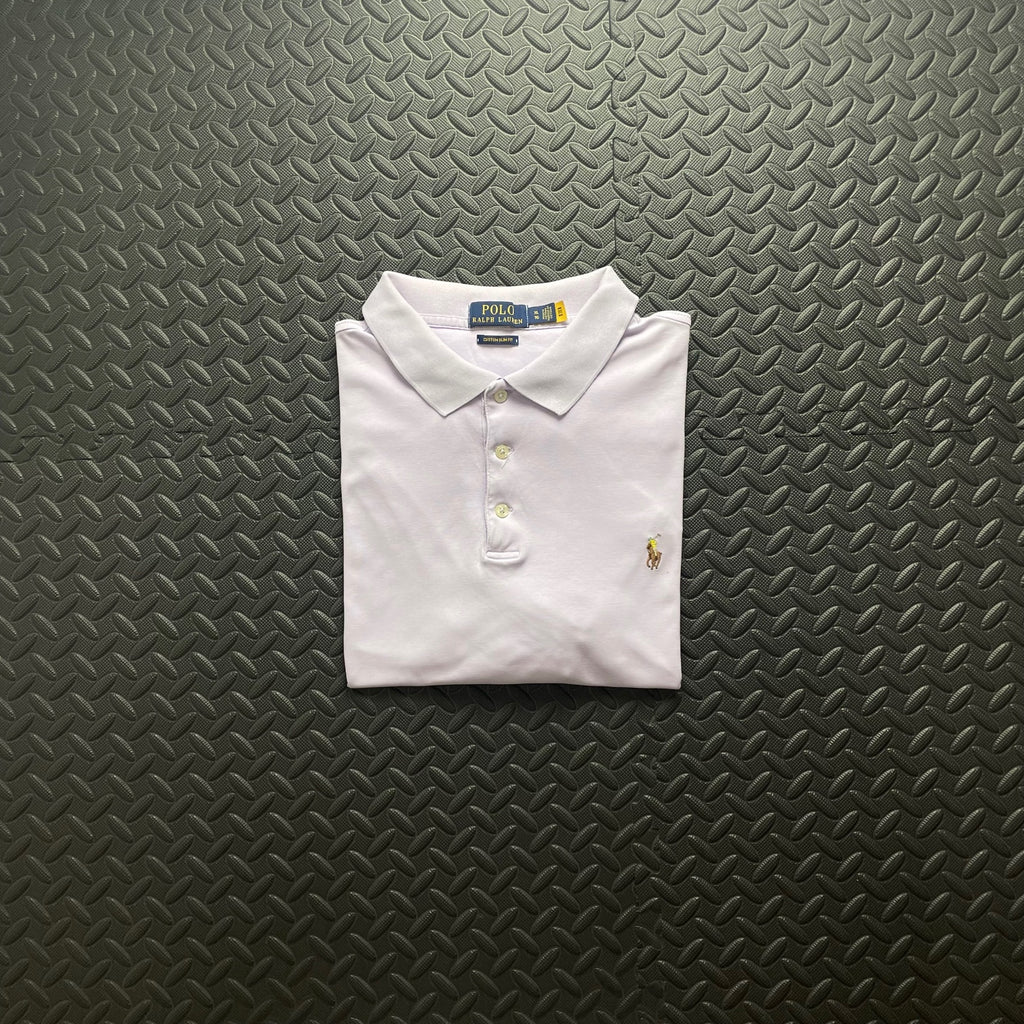 Ralph Lauren Lilac Polo Shirt | Men’s Custom Slim Fit XL / 3659
