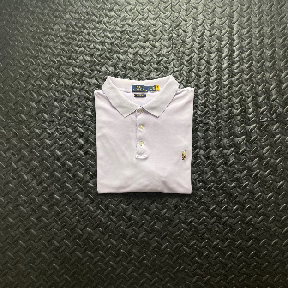 Ralph Lauren Lilac Polo Shirt | Men’s Custom Slim Fit XL / 3659