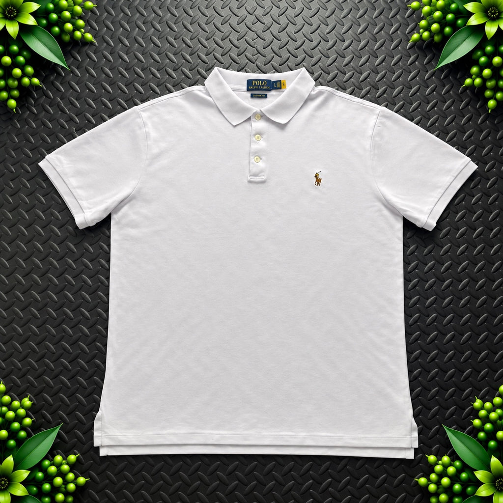 Ralph Lauren Lilac Polo Shirt | Men’s Custom Slim Fit XL / 3659