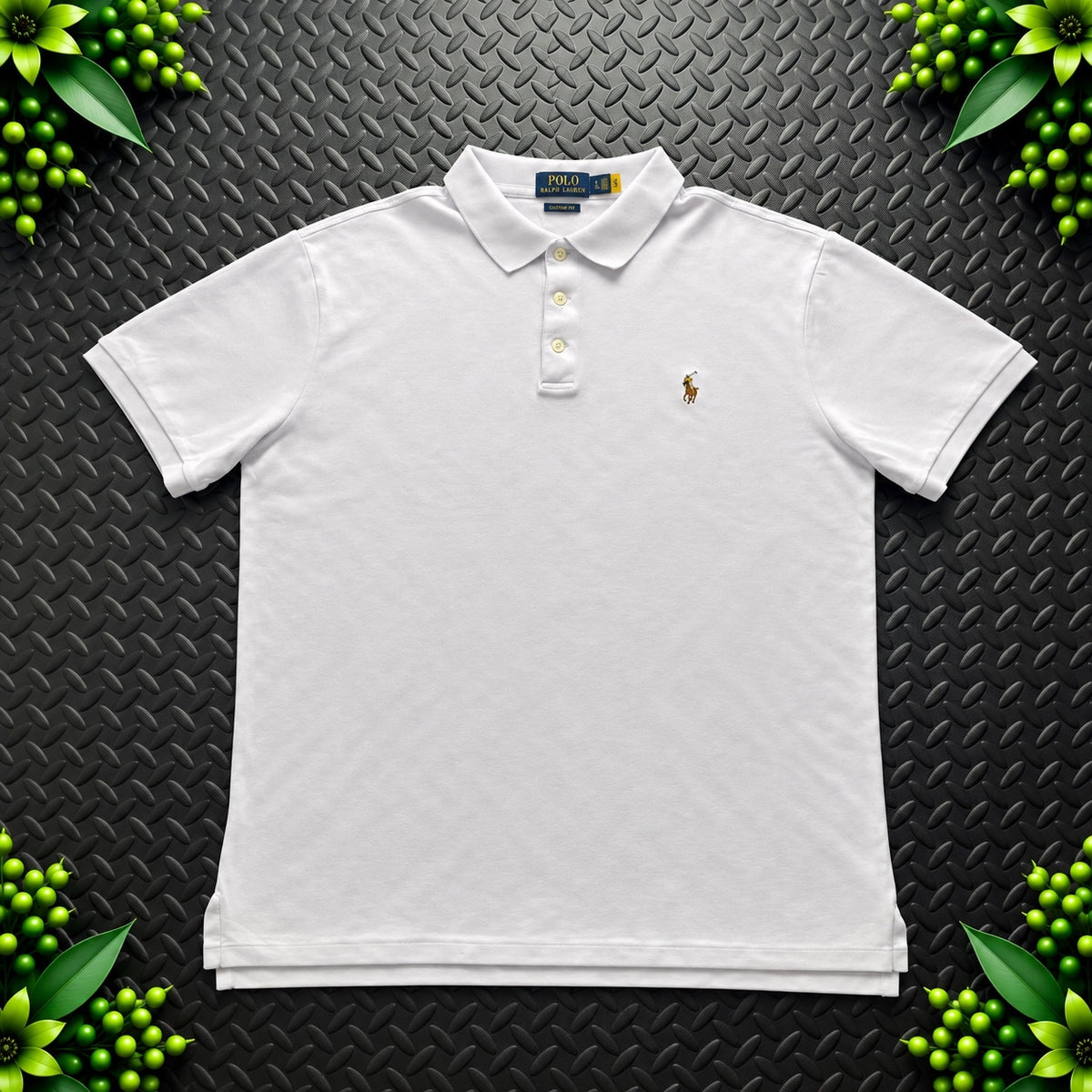 Ralph Lauren Lilac Polo Shirt | Men’s Custom Slim Fit XL / 3659