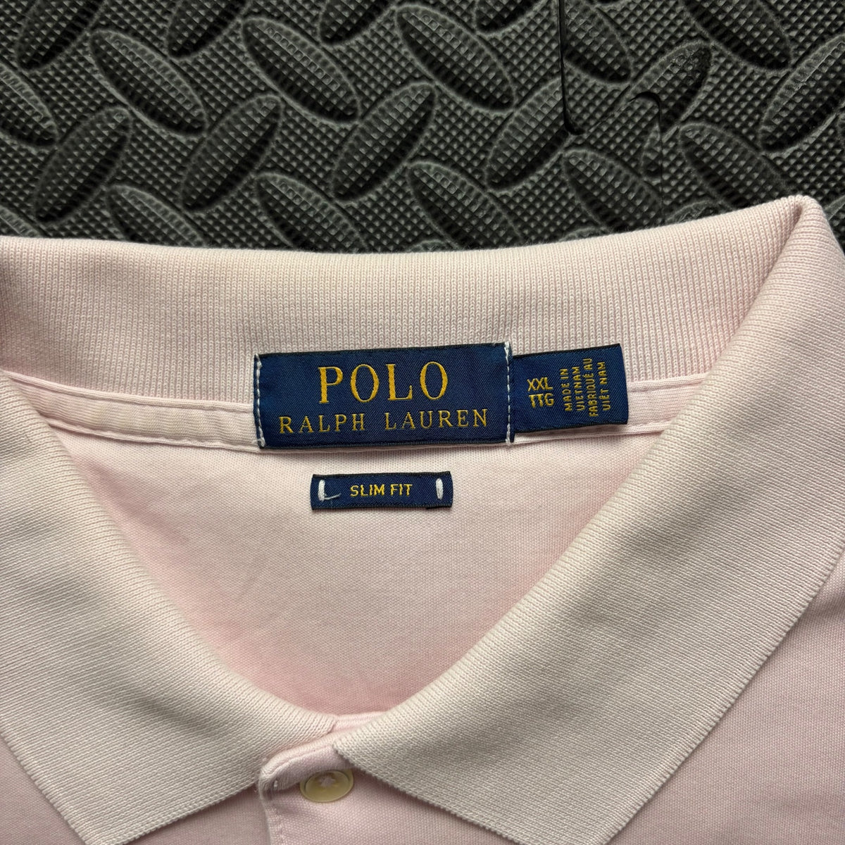 Ralph Lauren Pink Polo Shirt | Men’s Slim Fit XXL / 3820