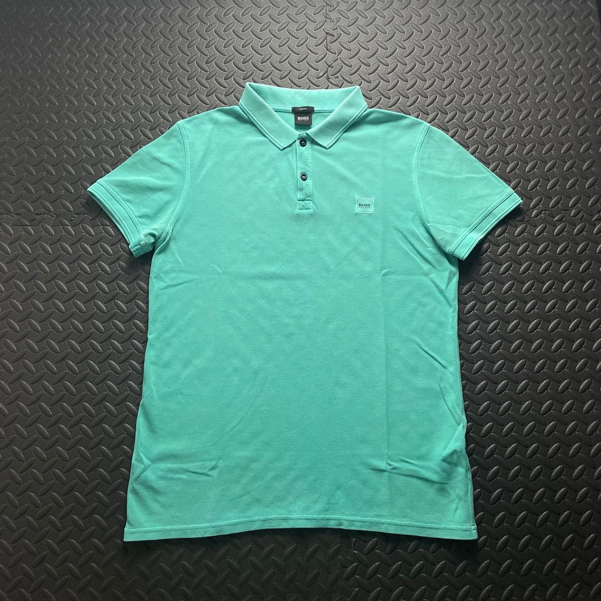 Hugo Boss Green Polo Shirt | Men’s Slim Fit L / 3409