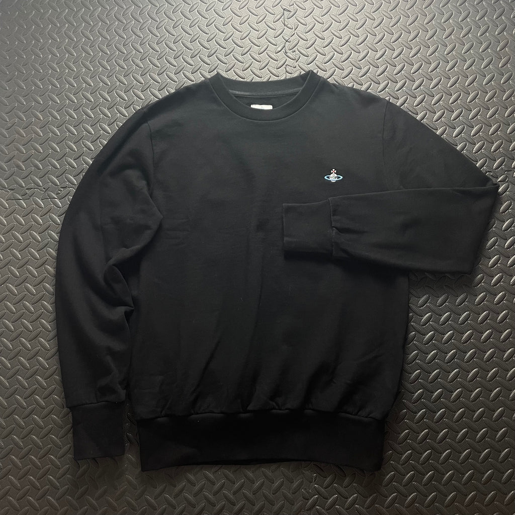 Vivienne Westwood Black Crewneck Sweatshirt | Men’s Slim Fit L / 3774