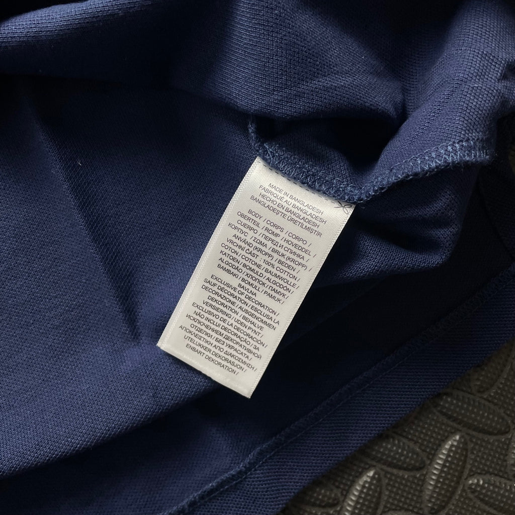 Ralph Lauren Navy Polo Shirt | Men’s Custom Slim Fit L / 3426
