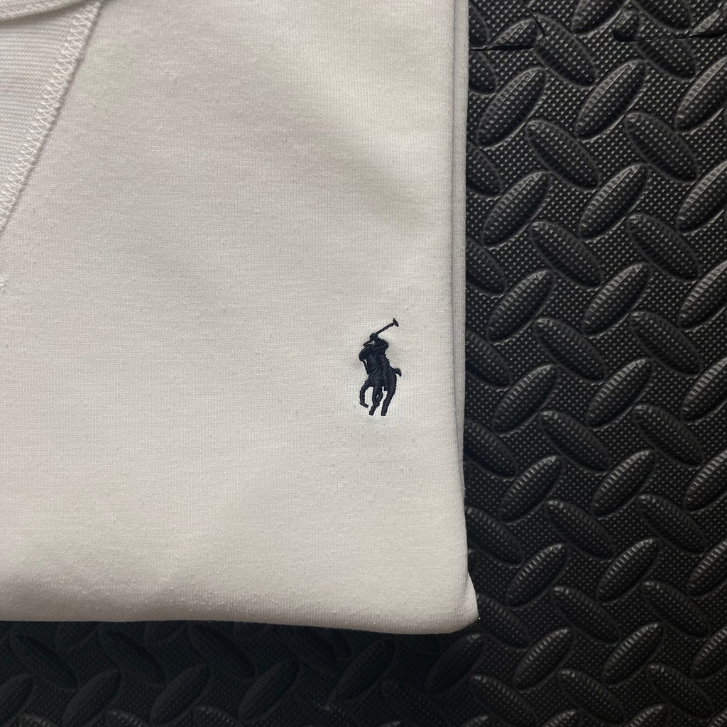 Ralph Lauren White Crewneck Sweatshirt | Men’s Classic Fit L / 368£