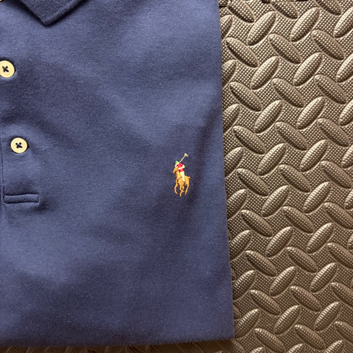 Ralph Lauren Navy Polo Shirt | Men’s Classic Fit L / 3848