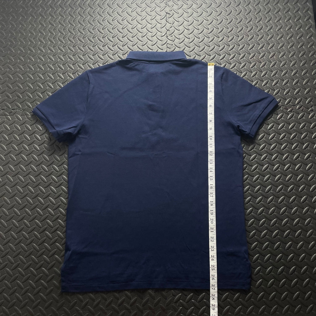 Ralph Lauren Navy Polo Shirt | Men’s Custom Slim Fit L / 3426