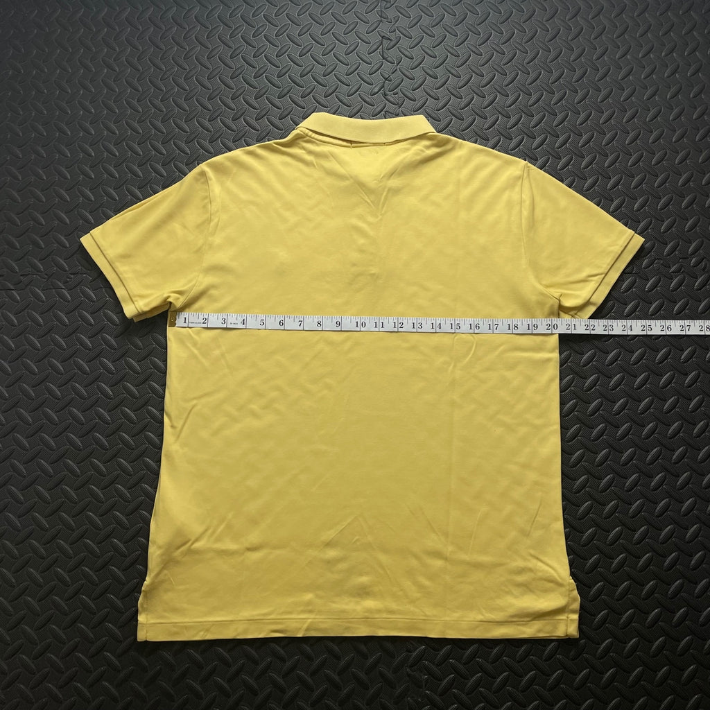 Ralph Lauren Yellow Polo Shirt | Men’s Slim Fit L / 3437