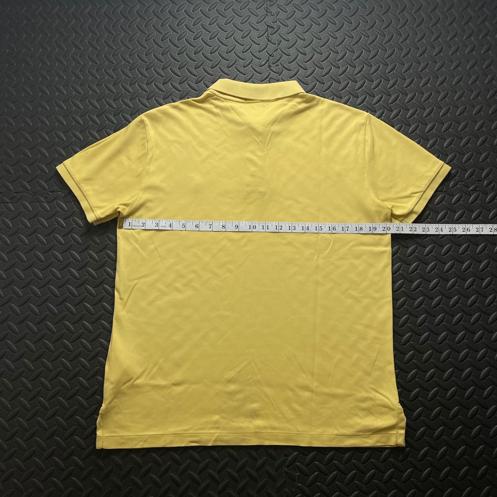 Ralph Lauren Yellow Polo Shirt | Men’s Slim Fit L / 3437