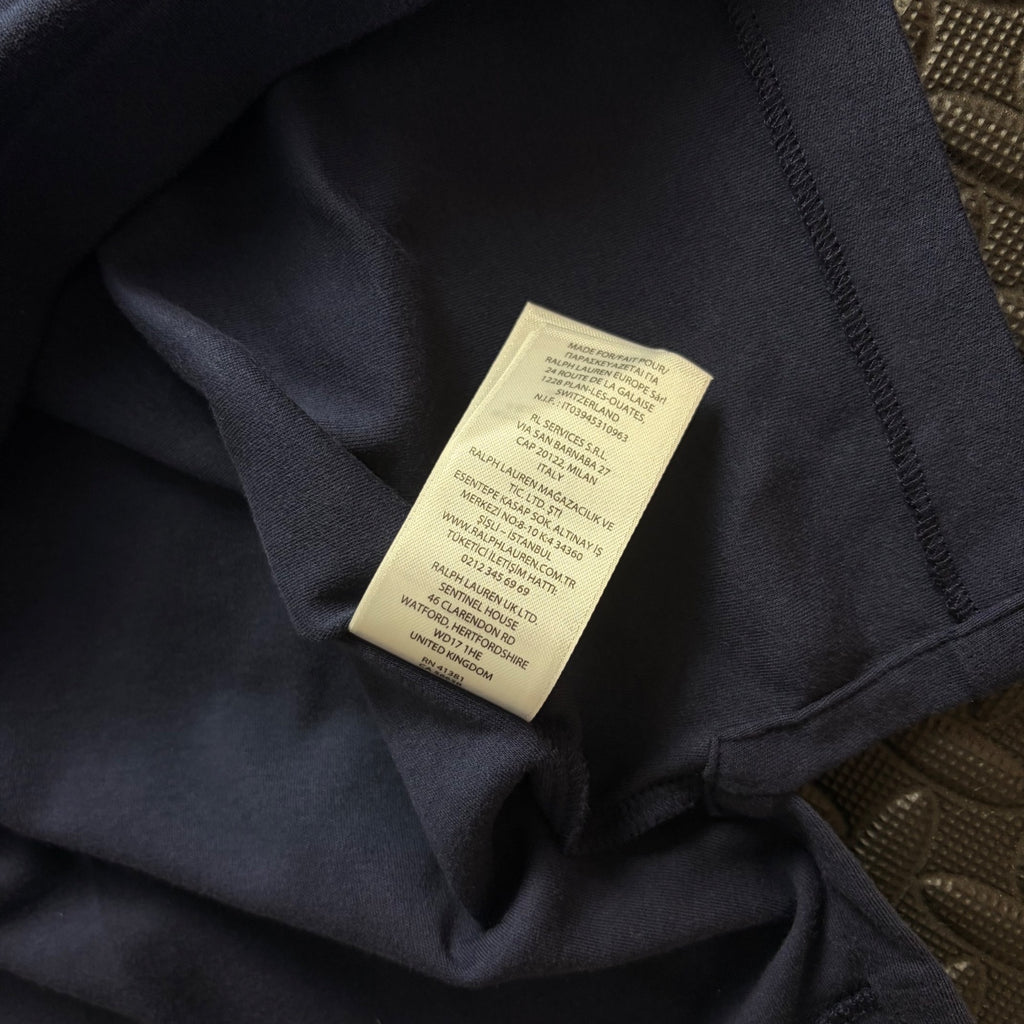 Ralph Lauren Navy Polo Shirt | Men’s Classic Fit L / 3848