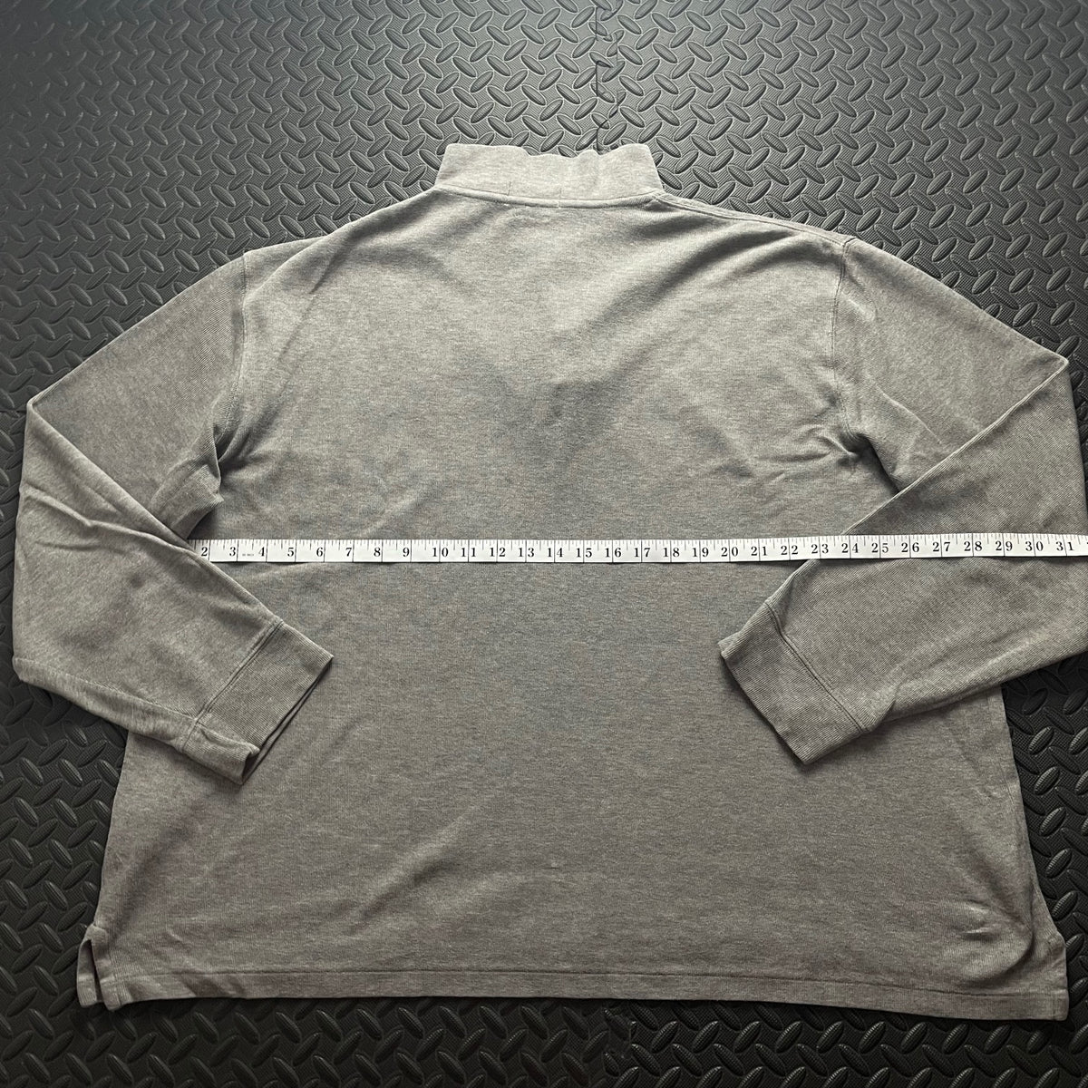 Ralph Lauren Grey 1/4 Zip Jumper | Mens Classic Fit XL / 3737