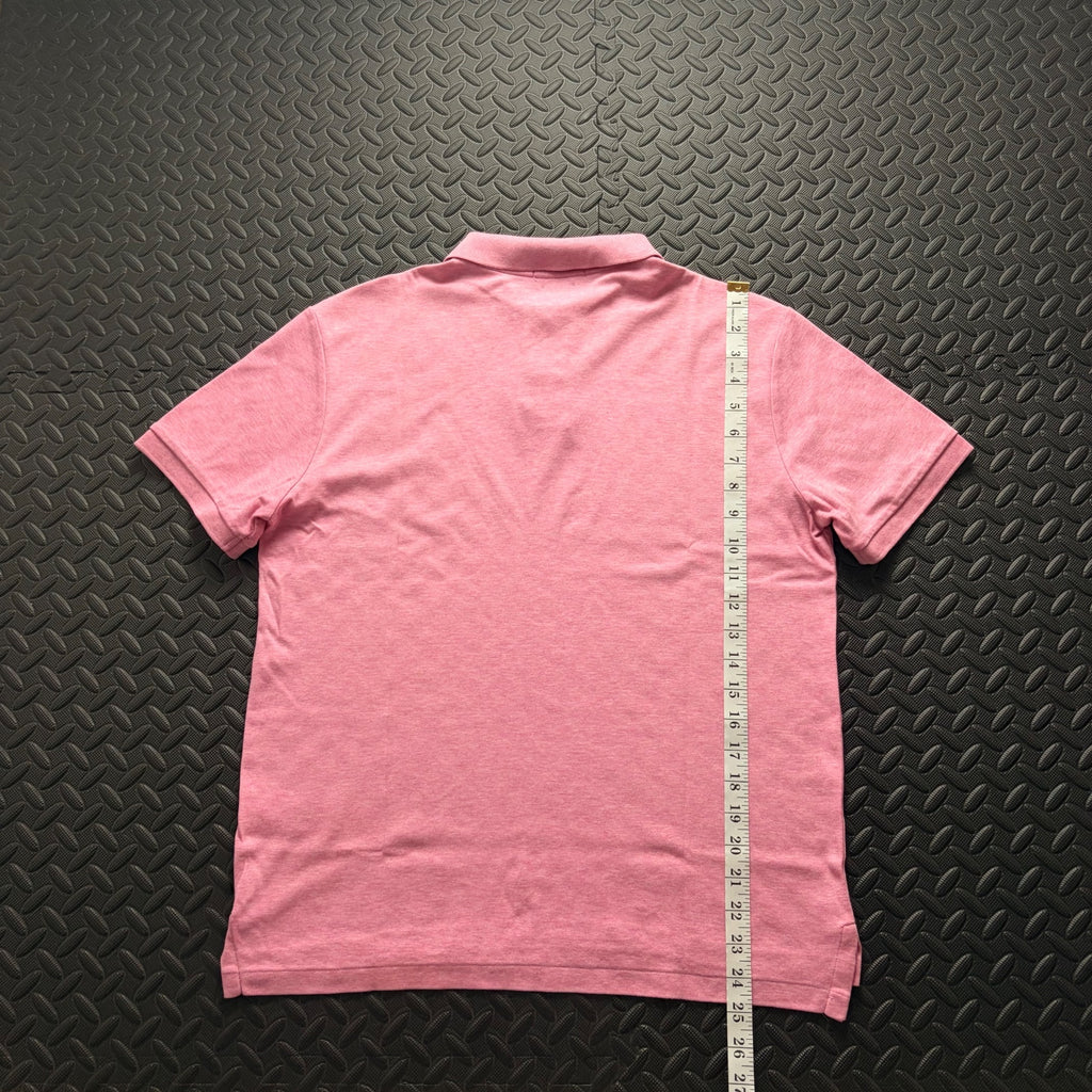 Ralph Lauren Rose Pink Polo Shirt | Men’s Custom Slim Fit M / 3840