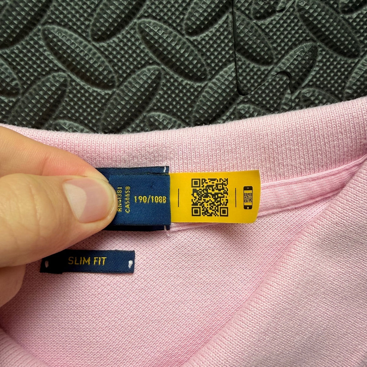 Ralph Lauren Pink Polo Shirt | Men’s Slim Fit XXL / 3858
