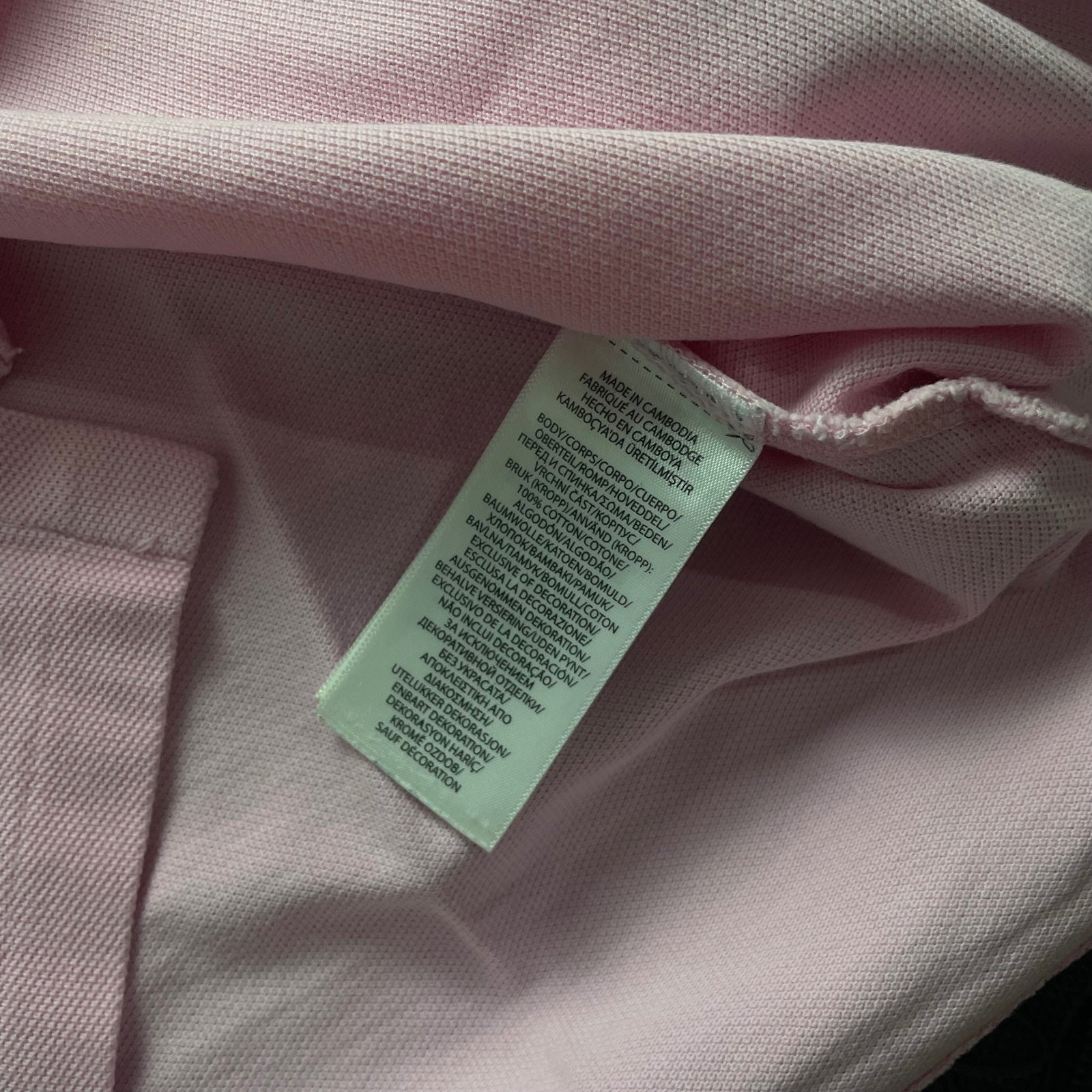 Ralph Lauren Rose Pink Polo Shirt | Men’s Custom Slim Fit M / 3440