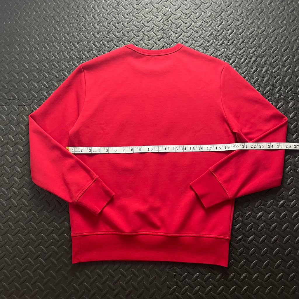 Ralph Lauren Red Crewneck Sweatshirt | Men’s Classic Fit S / 3763