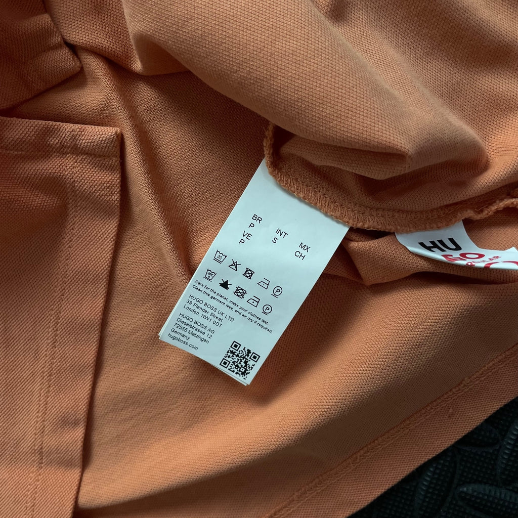 Hugo Boss Orange Polo Shirt | Men’s Slim Fit S / 3455