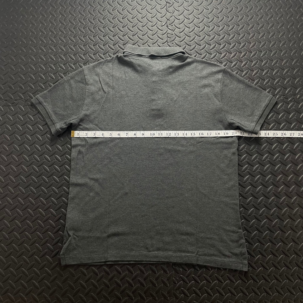 Ralph Lauren Grey Polo Shirt | Men’s Slim Fit L / 3621
