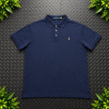 Ralph Lauren Navy Polo Shirt | Men’s Slim Fit XL / 3635