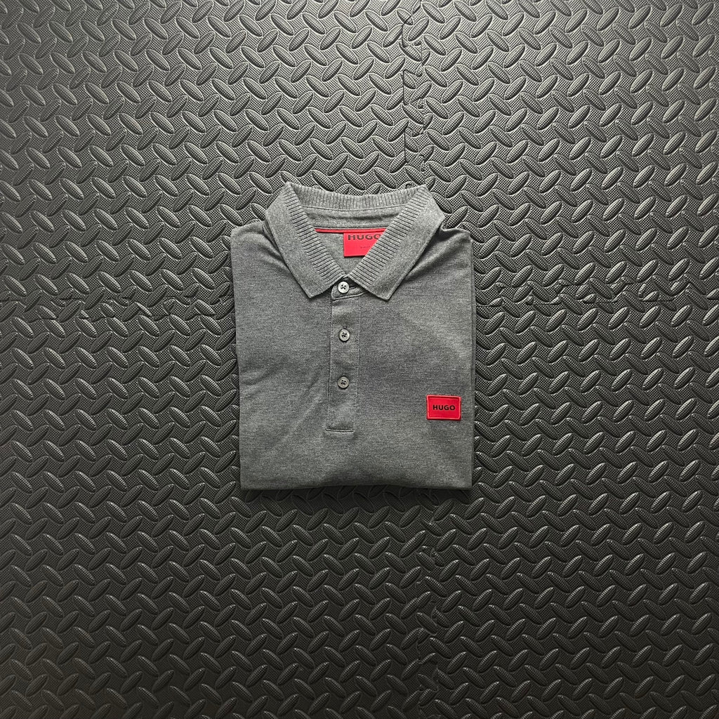 Hugo Boss Grey Polo Shirt | Men’s Slim Fit M / 3428