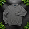 Ralph Lauren Grey Crewneck Jumper | Men’s Classic Fit M / 3682