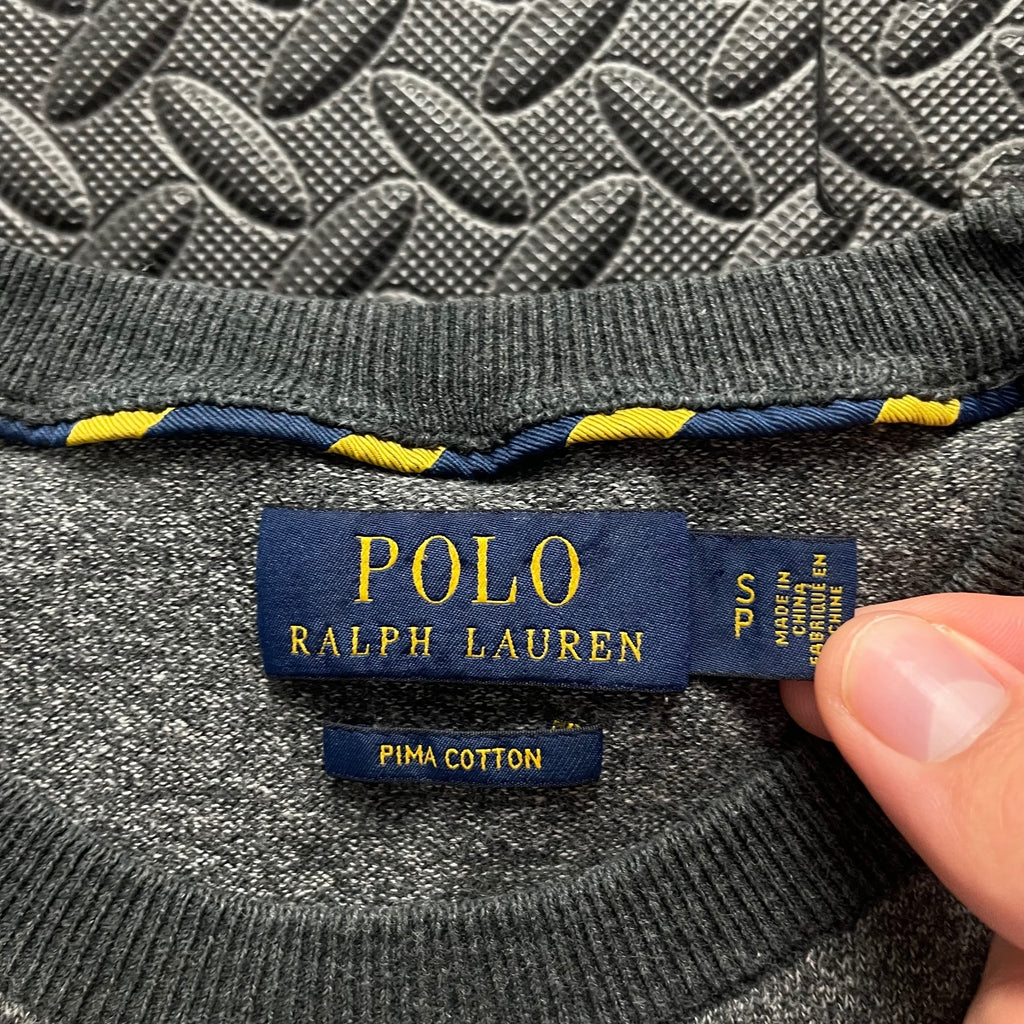 Ralph Lauren Grey Crewneck Jumper | Men’s Classic Fit S / 3764