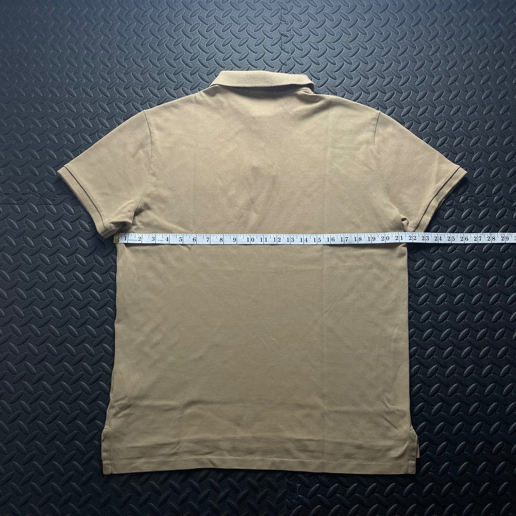 Ralph Lauren Brown Polo Shirt | Men’s Custom Slim Fit L / 3414
