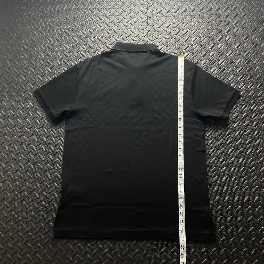 Ralph Lauren Black Polo Shirt | Men’s Slim Fit L / 3606