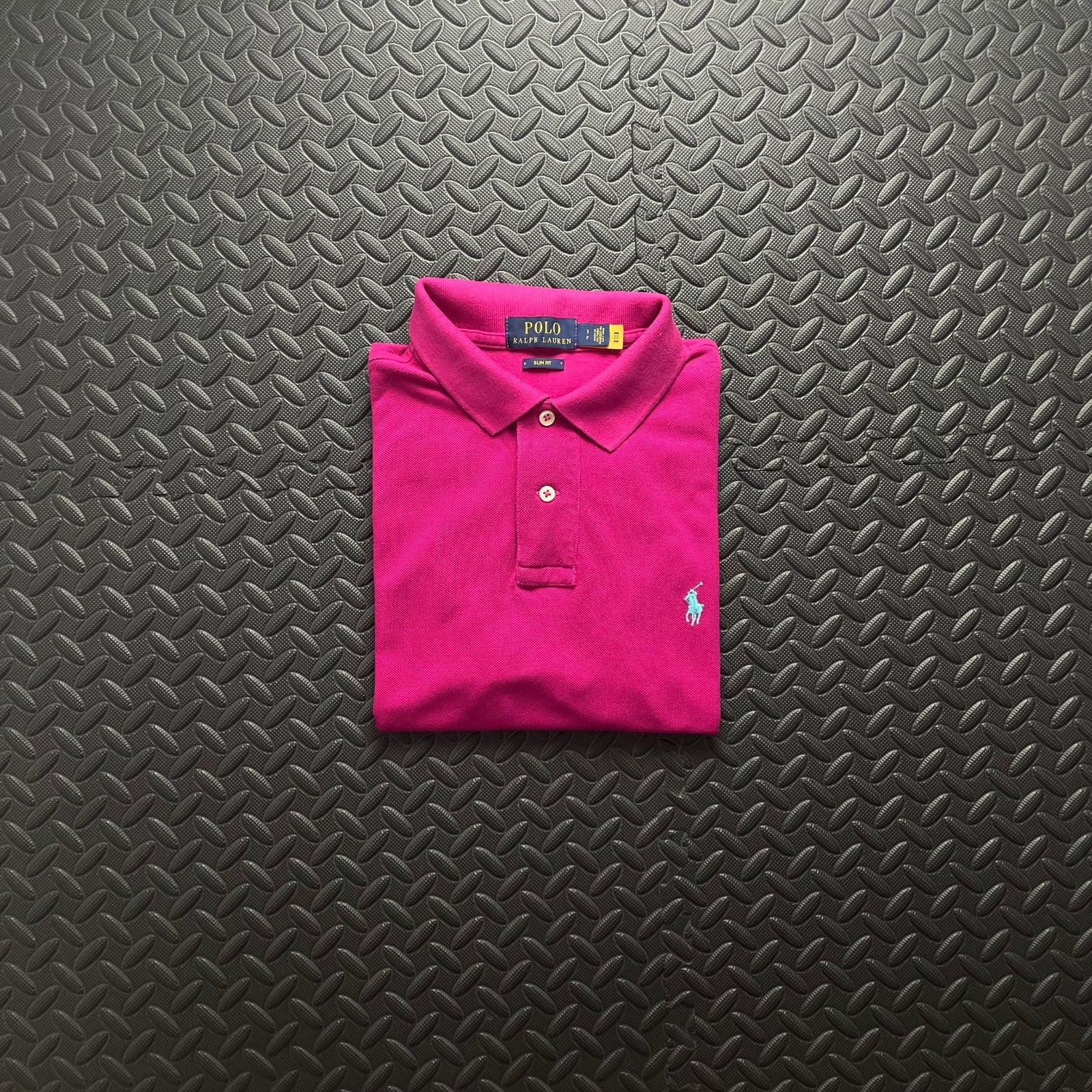 Ralph Lauren Pink Polo Shirt | Men’s Slim Fit S / 3438
