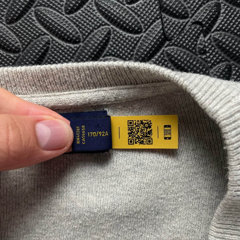 Ralph Lauren Cream Crewneck Jumper | Men’s Classic Fit S / 3770