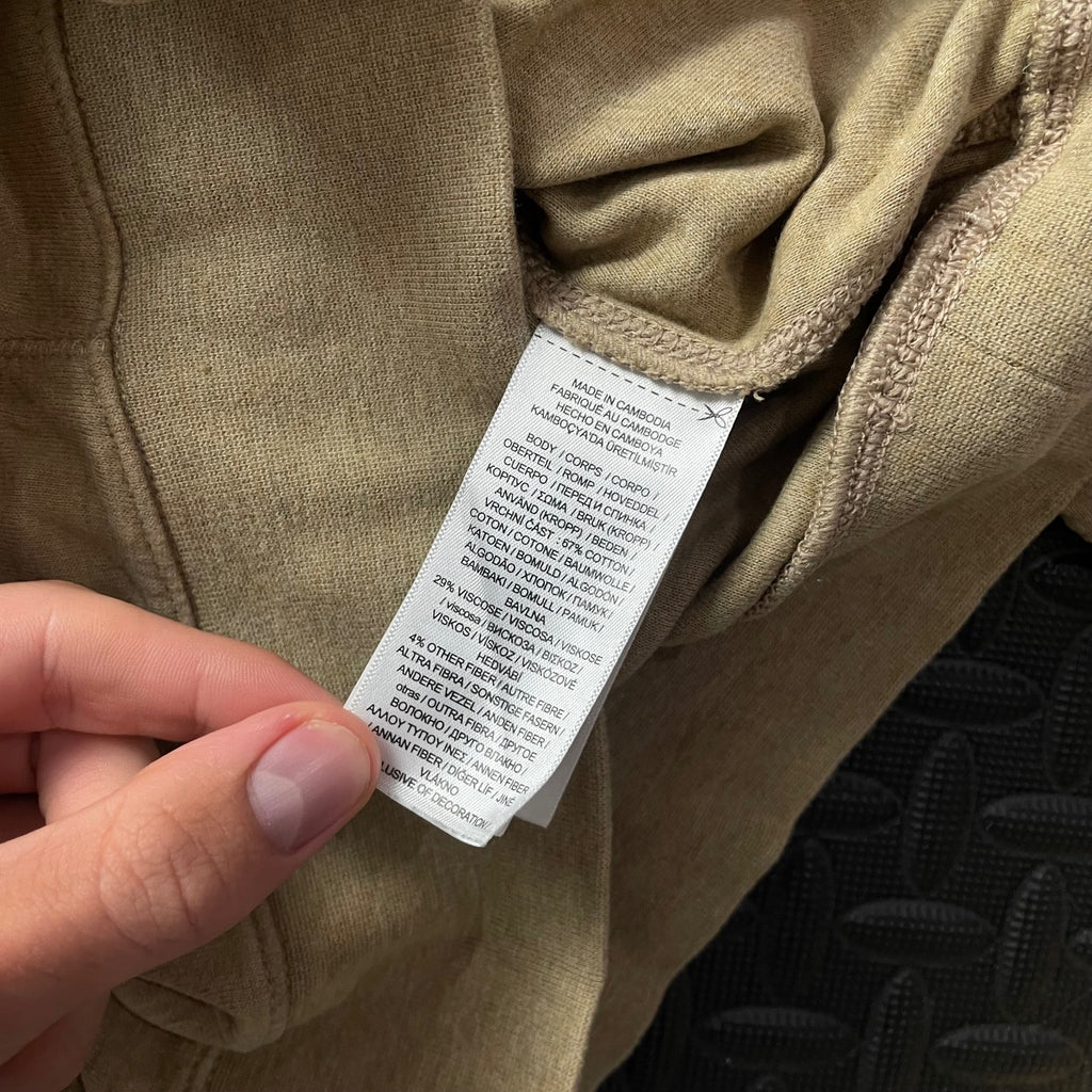 Ralph Lauren Beige 1/4 Zip Jumper | Men’s Classic Fit XS / 3725