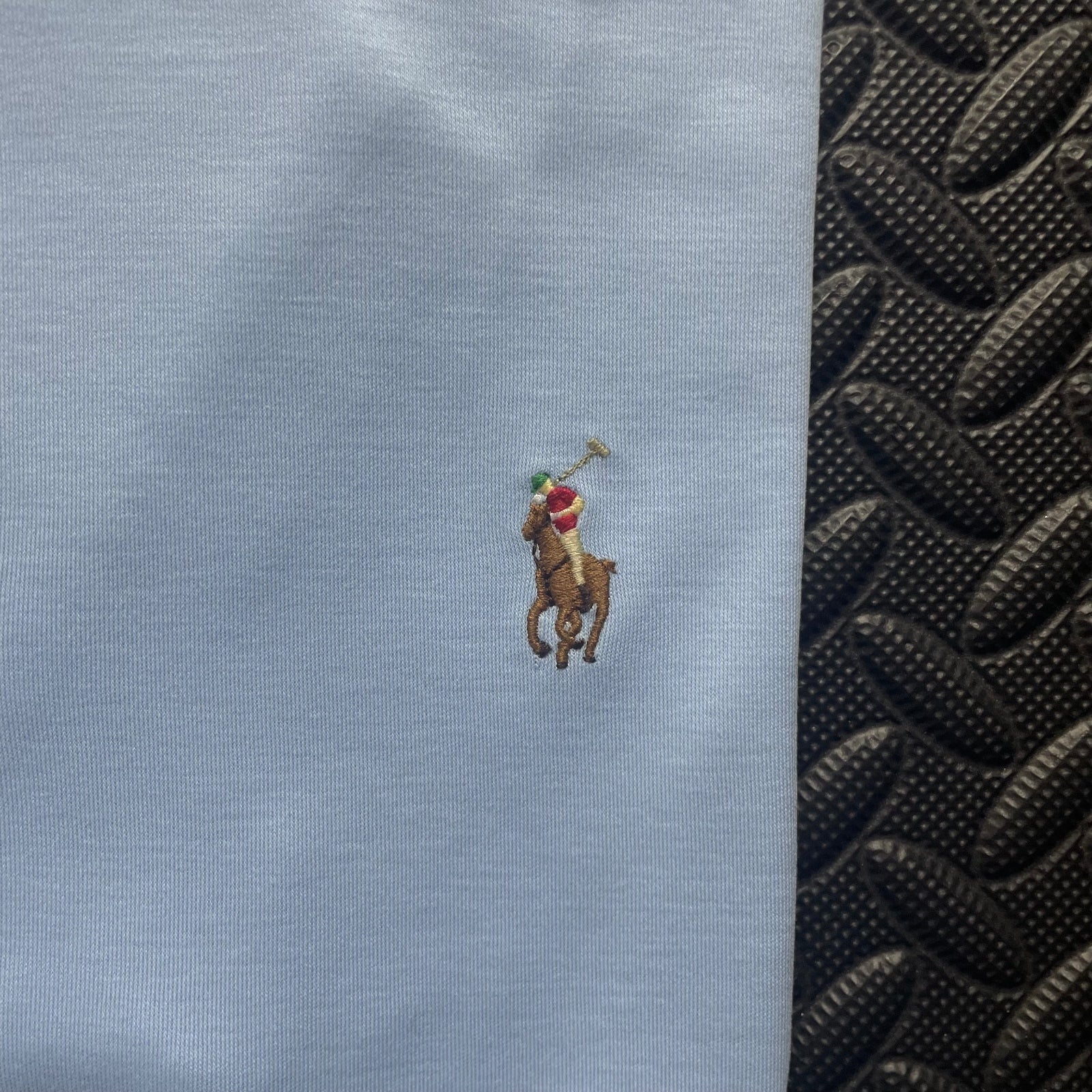 Ralph Lauren Light Blue Polo Shirt | Men’s Slim Fit M / 3399