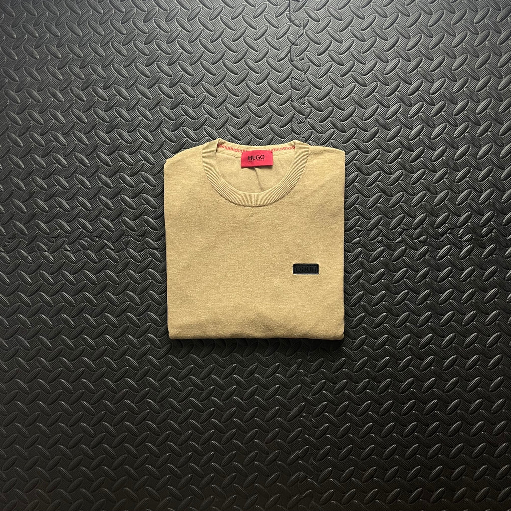 Hugo Boss Beige Crewneck Jumper | Men’s M / 3690