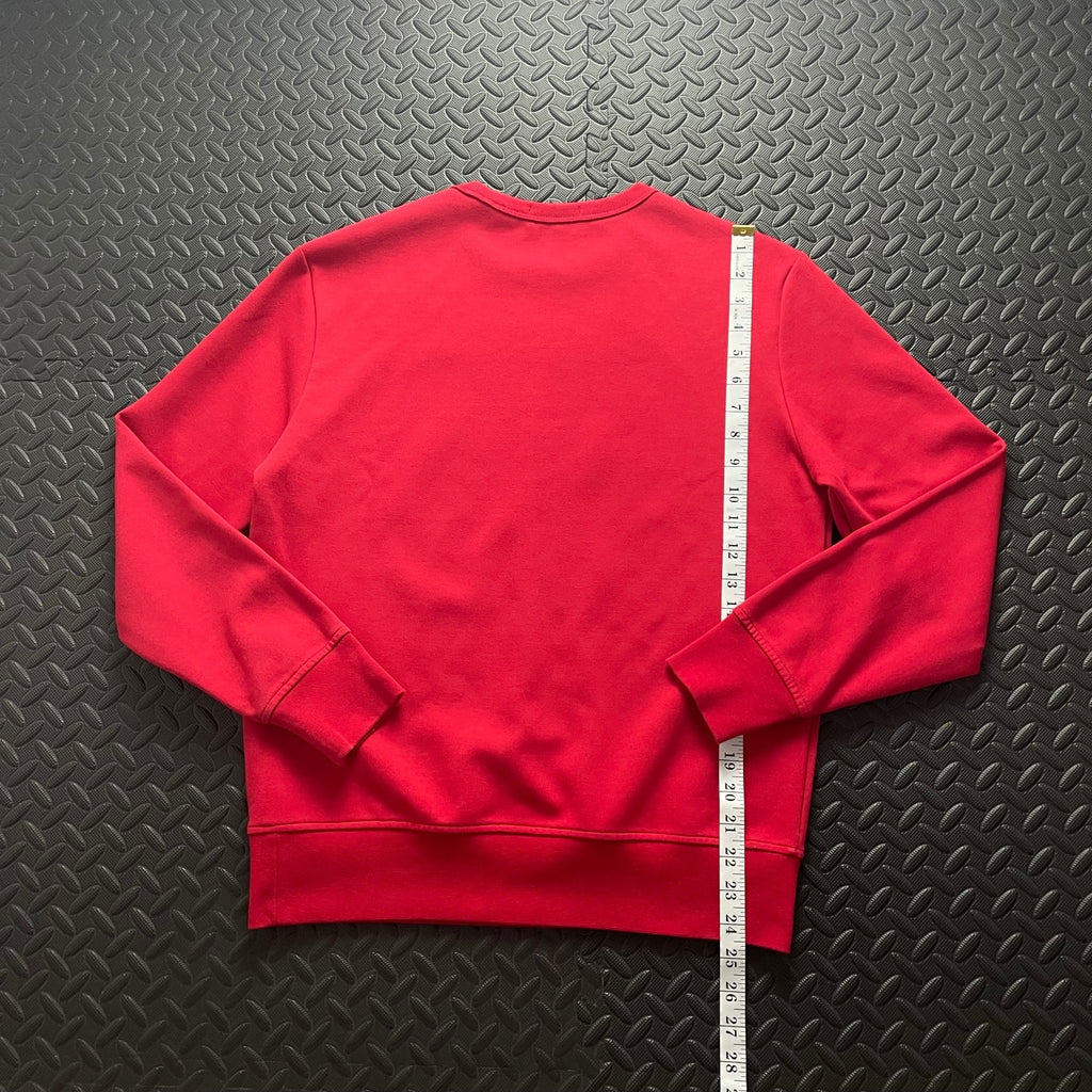 Ralph Lauren Red Crewneck Sweatshirt | Men’s Classic Fit S / 3763