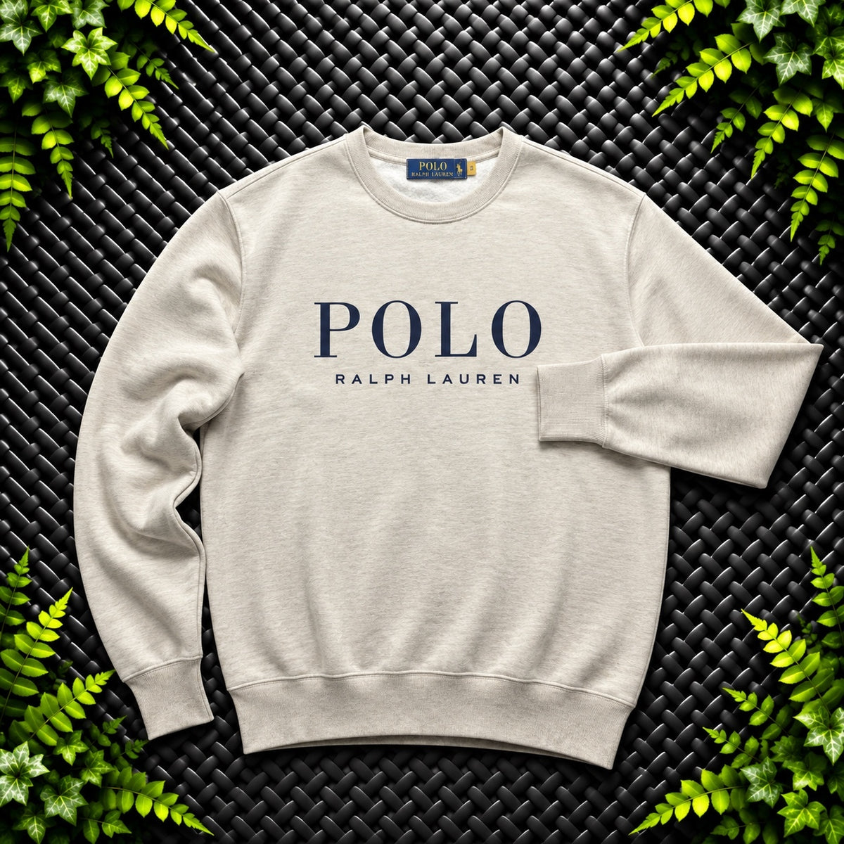 Ralph Lauren Cream Crewneck Jumper | Men’s Classic Fit S / 3768