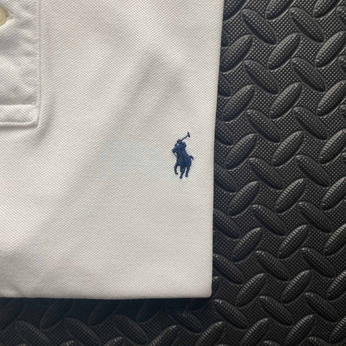 Ralph Lauren White Polo Shirt | Men’s Slim Fit L / 3648