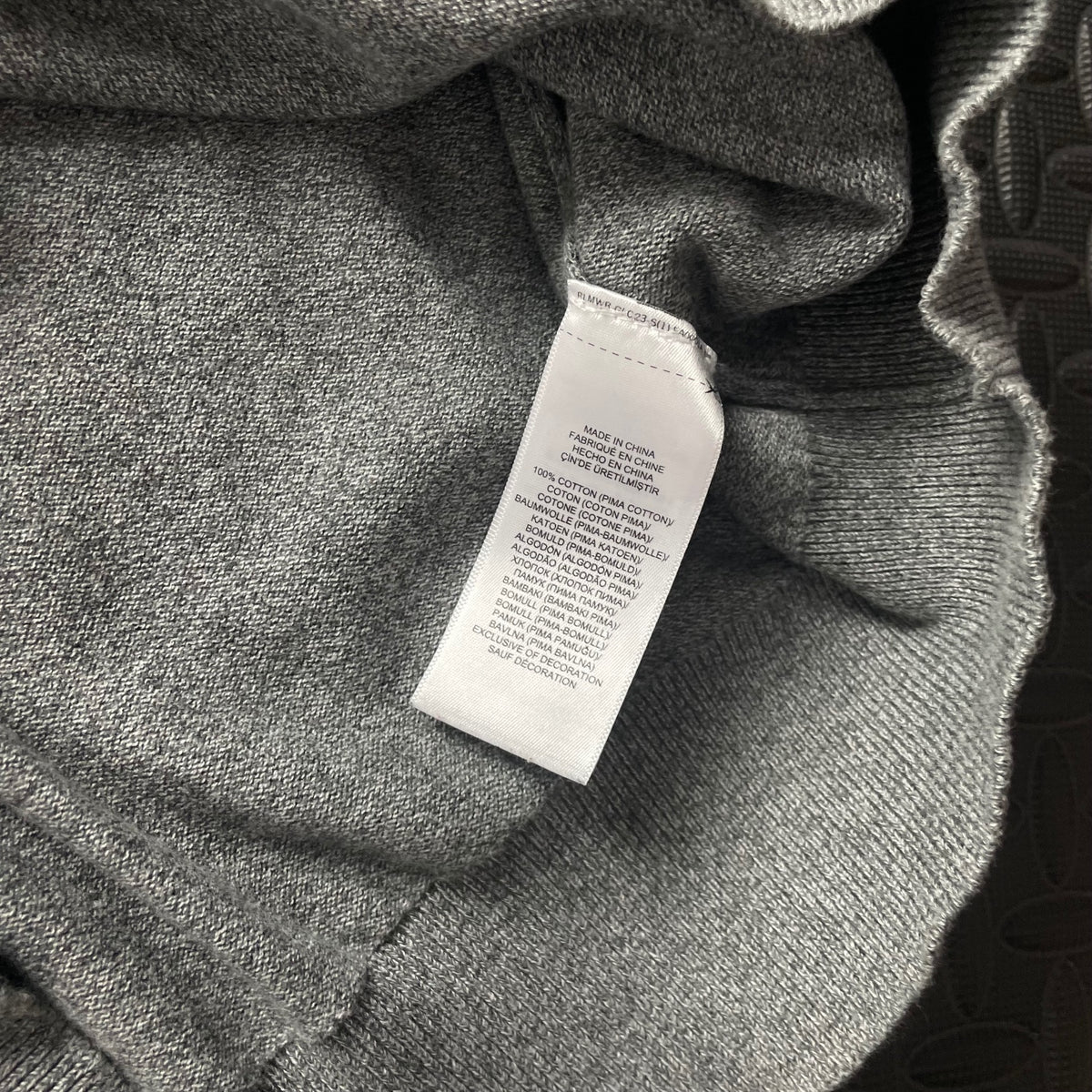Ralph Lauren Grey Crewneck Jumper | Men’s Classic Fit L / 3781