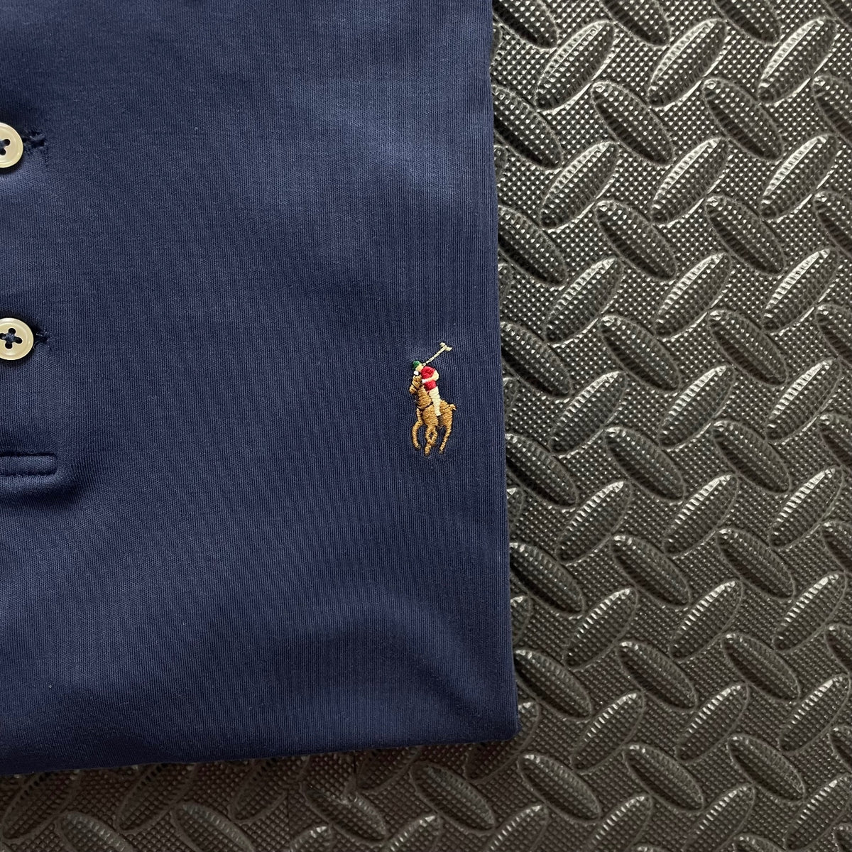 Ralph Lauren Navy Polo Shirt | Men’s Slim Fit L / 3695