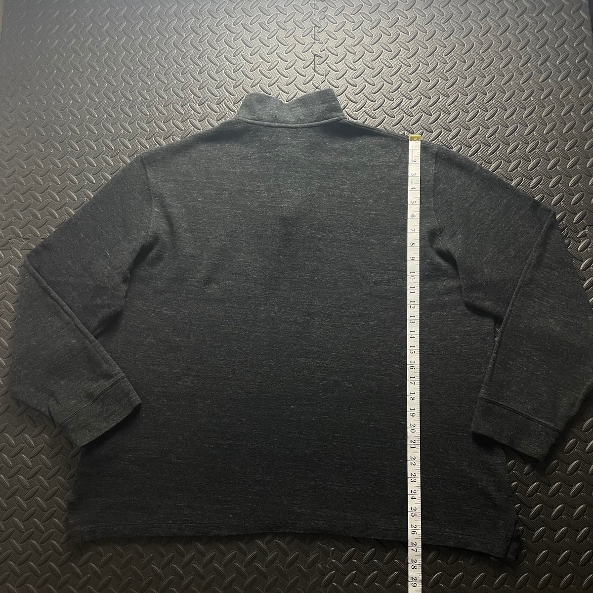 Ralph Lauren Charcoal Grey 1/4 Zip Jumper | Men’s Classic Fit XL / 3789