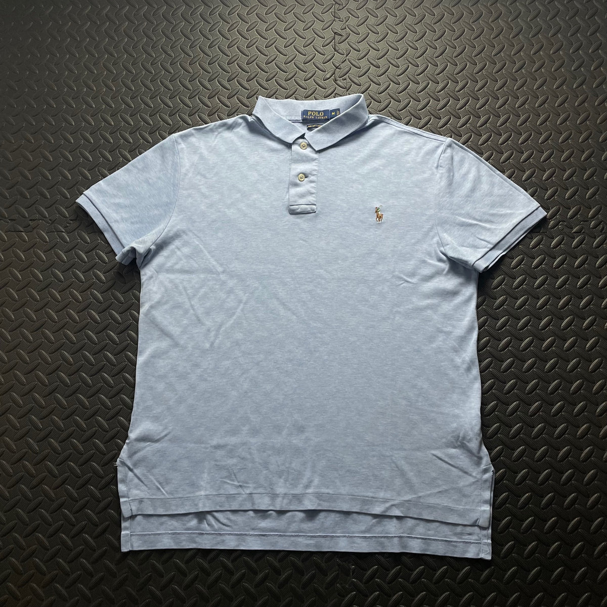 Ralph Lauren Light Blue Polo Shirt | Men’s Classic Fit M / 3605