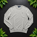 Ralph Lauren Grey Crewneck Jumper | Men’s Classic Fit XS / 3679