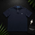 Ralph Lauren Navy Polo Shirt | Men’s Custom Slim Fit L / 3425
